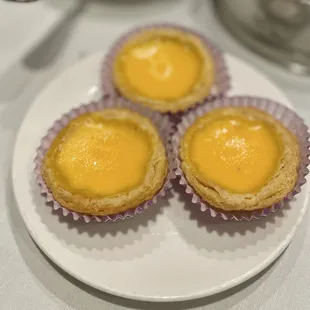 20. Baked Egg Custard Dim Sum