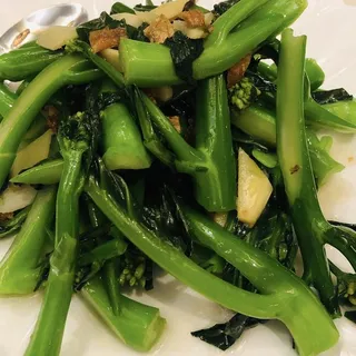 155. Chinese Gailan with Dried Flat Fish