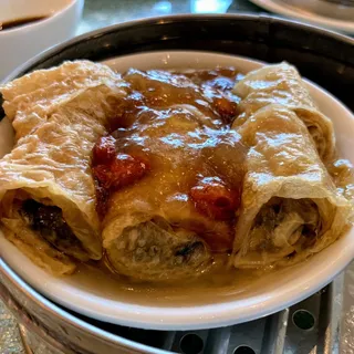 168. Bean Curd Skin with Napa Cabbage