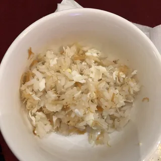 112. Dried Scallop and Egg White Fried Rice