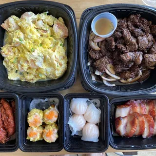 113. Cherry Shrimp and Egg White Fried Rice