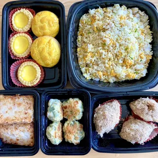 119. Chicken with Salted Fish and Ginger Fried Rice