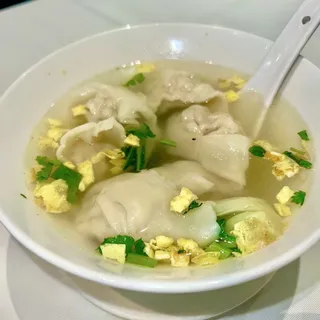 028. Shanghai Shrimp Wonton Soup (6pc)