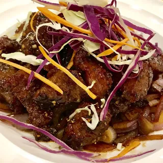 Black Pepper Filet Mignon Cubes