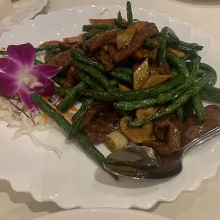 Beef with String Beans