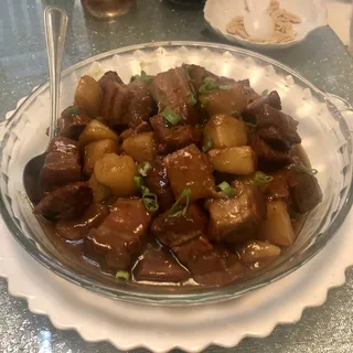 087. Pork Belly with Preserved Vegetables