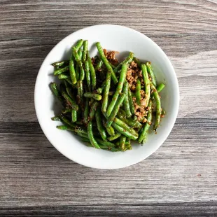 String Beans with Garlic Sauce!
