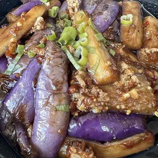Eggplant with Shredded Pork