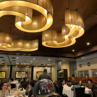 people eating at a restaurant