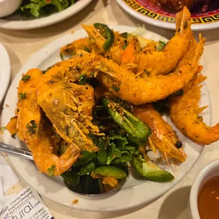 Salt and pepper shrimp