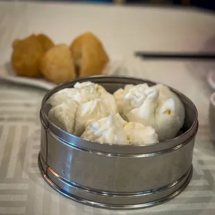 steamed BBQ pork bun