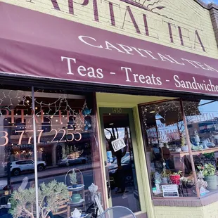 Exterior of the business