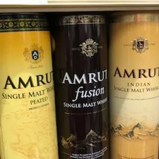 Award winning Amrut Single Malts