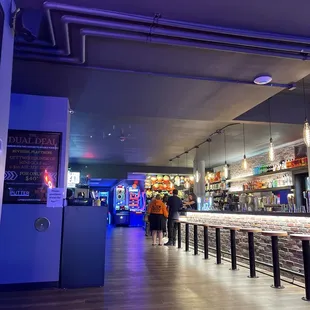Bar and arcade