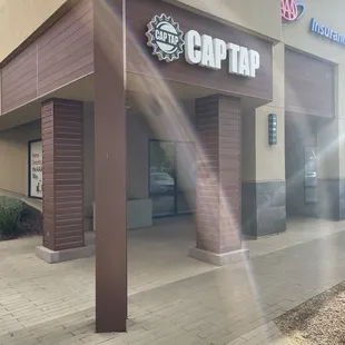 Front of the building