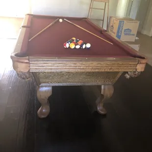 Before new home and new felt.