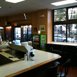 sushi and sashimi, interior