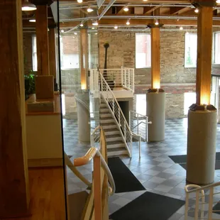 Marconi Front Lobby Glass Wall