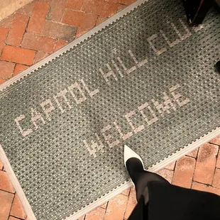 Entrance to the club