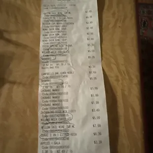 Double charged items