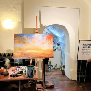 Solomon Enos Painting