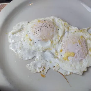 Egg over easy
