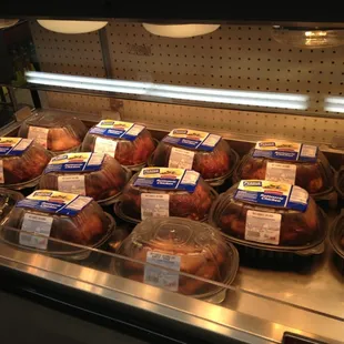 Hot foods available... Chicken &amp; ribs