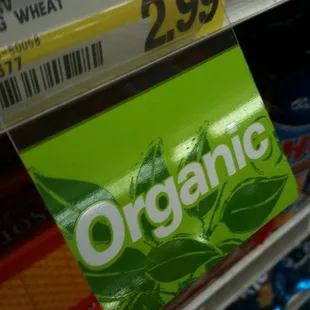 Now over 200 new organic items.