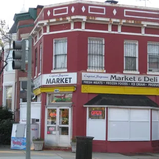 the store (at the corner of 4th &amp; E Streets, SE)