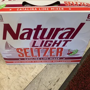 Natural light seltzer