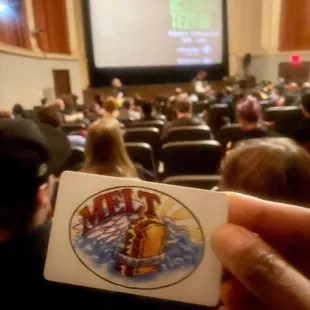 Saturday, 21 October 2023 -- 12 hour scary movie marathon from 2pm to 2am. (I got a free ticket). I won a Melt Giftcard