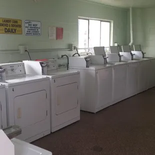 The laundry room.