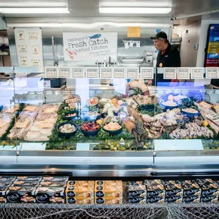 We carry Indy&apos;s freshest and best variety of seafood.