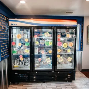 the inside of the store