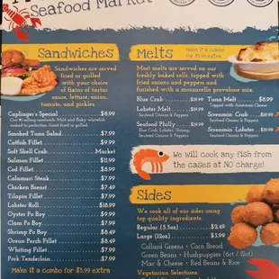 the menu