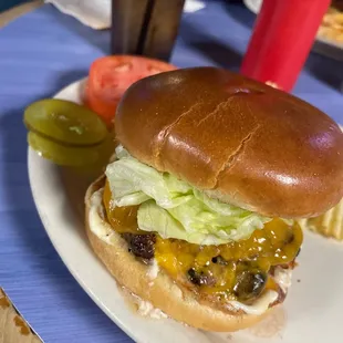 Huge $6  burger