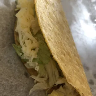 Hard Shell Taco.