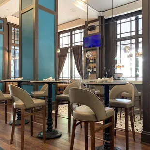 Inside middle level cocktail/bar area