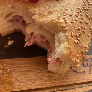 Hum.. got my sandwich wrong , rolls light and flaky though