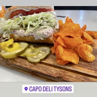 Tuna salad Sub