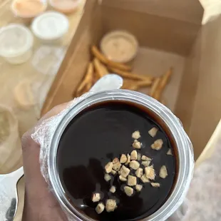 Chocolate Greek Yogurt Panna Cotta