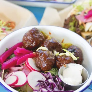 Beef meatballs