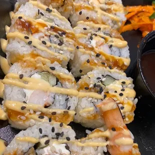 Pomona roll.... Second time trying this place and hasn&apos;t disappoint me.