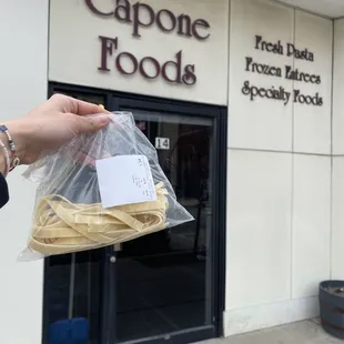 Fresh lemon pasta - parpadelle style