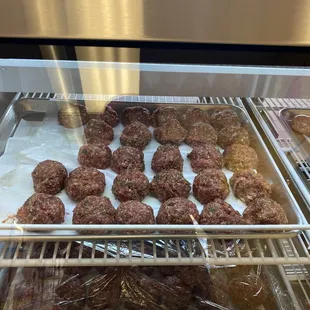 Homemade meatballs