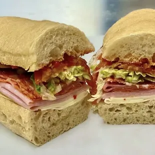 Spicy Italian sandwich