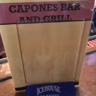 they sell "Icehouse" ("Run-A-Way Bill" Favorite beer) ...