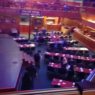 The venue from above