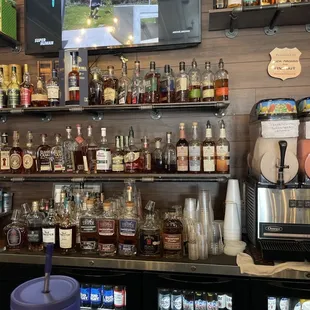 Bar. Great whiskeys.