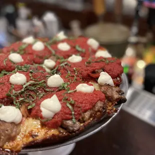Cast Iron Pan Pizza